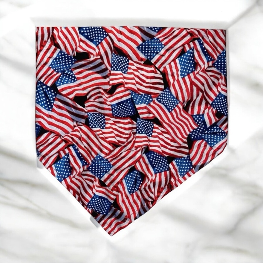 DOG Bandana - Flags - Size L Large
